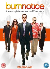 Burn Notice: The Complete Series (DVD) Castulo Guerra Moon Bloodgood (UK IMPORT)