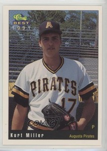 1991 Classic Best Augusta Pirates Kurt Miller #28 Rookie RC