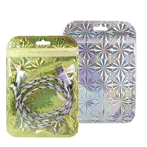 100/500/1000 durchsichtig & holografisch Gold/Silber aufhängbar Front Reißverschluss Taschen ~ 4x6 Zoll - Bild 1 von 8