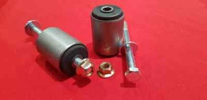 FORD FALCON REAR LEAF SPRING FRONT EYE BUSHES & BOLTS XR XT XW XY XA XB XC XD XE - Picture 1 of 4