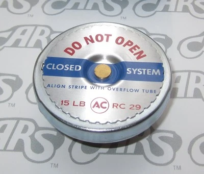 1968-1981 Buick, Chevrolet, Oldsmobile, Pontiac GM AC RC-29 Radiator Cap. 15lbs - Image 1 of 4