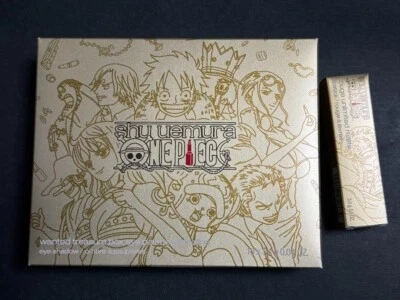[Rank S] Shu Uemura x One Piece Treasure Box Eye Palette Grand Line + Lipstick - Image 1 of 3