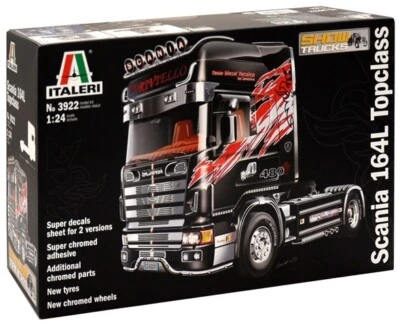 ITALERI - Camion 4x2 solo SCANIA 164 L Top Class en kit à peindre et à assemb... - Photo 1/4
