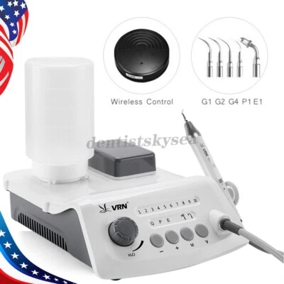 US Cavitron Dental Ultrasonic Scaler fit EMS + LED Handpiece+Tips+Bottle SK-A8 - Image 1 of 4