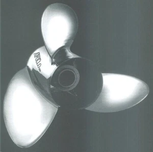 Michigan Wheel 993042 Apollo Stainless Propeller 3-Blade 14.4 x 15"P - Picture 1 of 5