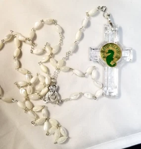 Waterford Giftology Rosary Beads with Cross 18 inch Boxed w/tags # 1058426 - Picture 1 of 9