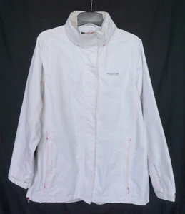 Leichte Jacke von Regatta Gr. 40 weiß mit Kapuze Trekking Wandern - Bild 1 von 8