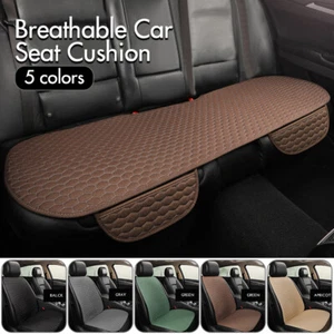 1x Universal Car Seat Cover Cushion Linen Five Seat Car Seat Cover Car Backrest - Picture 1 of 32