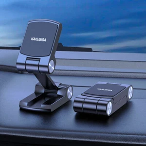 Soporte magnético plegable para teléfono Soporte de montaje en tablero de instrumentos de automóvil Accesorios para iPhone - Imagen 1 de 6