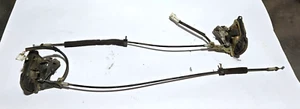 90-95 TOYOTA 4RUNNER SURF REAR HATCH TAIL GATE LOCK ACTUATOR LATCH CABLES SET #2 - Picture 1 of 6
