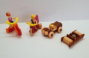 Flintstones Stationery Series x 4 - Mcdonalds Happy Meal Toys (1994) - Picture 1 of 4