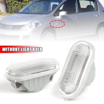 Side Repeater Indicator Light Shell For NISSAN Versa Micra Tiida Pathfinder NOTE - Image 1 of 4