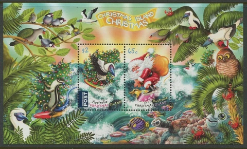 CHRISTMAS ISLAND - 2018 'CHRISTMAS' Miniature Sheet MNH [D7668] Cover