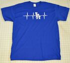 T-Shirt Los Angeles Dodgers Heartbeat LA Baseball