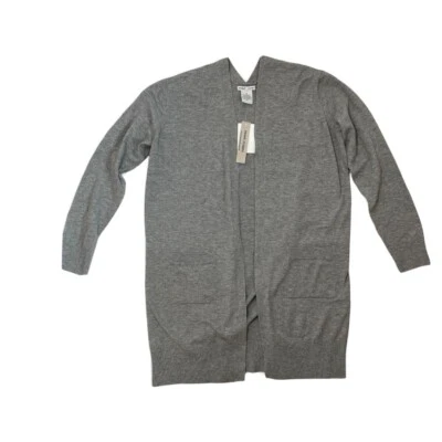 Suéter Sweet Romeo Gris Jaspeado con Bolsillos Talla Mediana Nuevo Con Etiquetas Foto 1 de 4