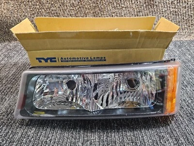 Luz de giro/estacionamiento TYC 18-5898-01 para 03-06 Chevrolet Silverado 2500 HD Foto 1 de 4