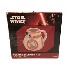 Disney Star Wars BB-8 Ceramic Sculpted Coffee Mug Cup 18 Oz. BB8 New In Box!