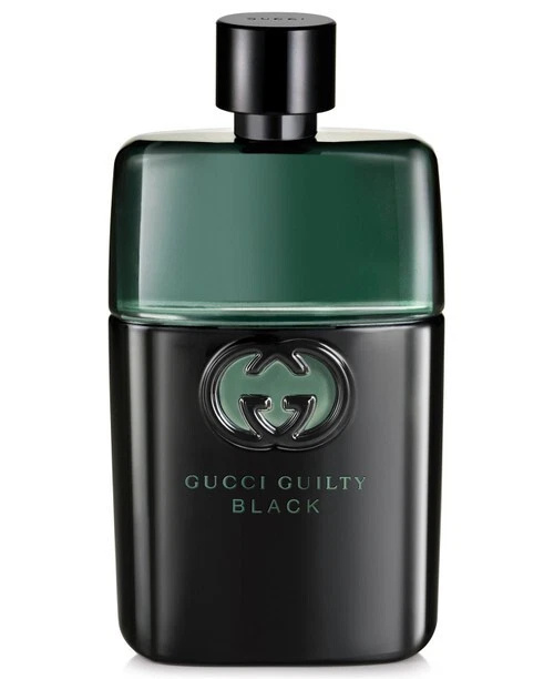 Gucci Guilty Black by Gucci Eau de Toilette Spray for Men 3.0oz New White Box - Image 1 of 1