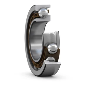 7202 BEP 15x35x11mm Major Branded Single Row Angular Contact Bearing - Bild 1 von 1