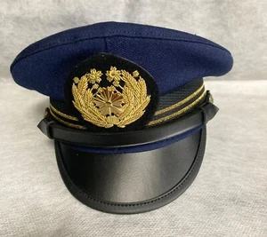 Miniature Police Hat Set for Female Officer – 2 Pieces, 14cm Scale Japan - Picture 1 of 7