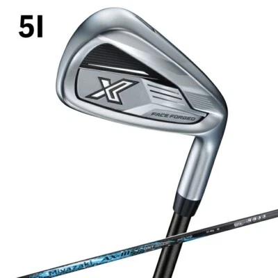 XXIO X -eks- 2024 Iron 5I 23 Miyazaki AX-III SR Flex - Image 1 of 4