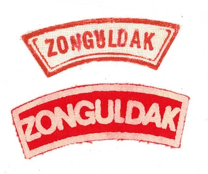 ALTE PFADFINDER DER TÜRKEI - TURKIYE ZONGULDAK PFADFINDERRAT SCHULTERAUFNÄHER (2 VAR) - Bild 1 von 3