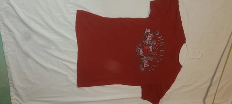Womens Arkansas Razorbacks Tshirt Short Sleeved Size Large Cover