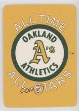 1987 Mother's Cookies All-Time All-Stars Stadium Giveaway Oakland Athletics Team