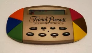 Trivial Pursuit The Best of Genius Electronic Handheld Game Tested and Works - Picture 1 of 2