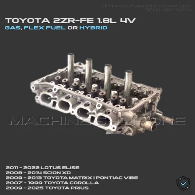 2ZR 2009-2022 Elise Scion xD Matrix Vibe culata 1,8 L - REQUIERE INTERCAMBIO DE NÚCLEOS Foto 1 de 4