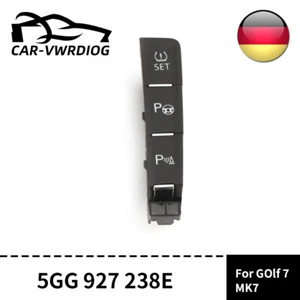 Para Golf 7 MK7 Auto Park Assist Reversing radar muestra interruptor botón de presión de neumáticos - Imagen 1 de 6