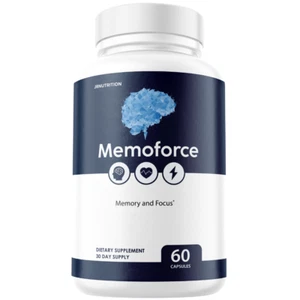 Memoforce Brain Health Booster Memory Cognitive Health & Wellness - 60 Capsules - Picture 1 of 5