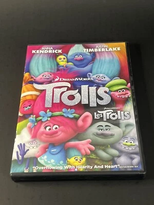 Trolls Movie - DVD Bilingual - Dreamworks + 20Mins of Bounce Features + FREE DVD - Image 1 of 4