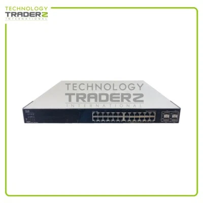 Cisco SGE2000 V01 24-Port Gigabit Ethernet Managed Switch W/O Ear Bracket - Image 1 of 2