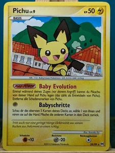 POKEMON - Arceus - Pichu Lv. 9 - 25/99 - Non-Holo - alemán - Imagen 1 de 1
