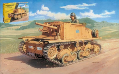KIT MODELLINO MILITARE ITALERI CARRO ARMATO SEMOVENTE L 40 DA 47/32 SCALA 1:35 - Immagine 1 di 4