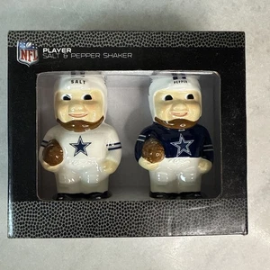 NFL Dallas Cowboys Players Salz und Pfefferstreuer Keramik Vintage Style 2013 - Bild 1 von 4