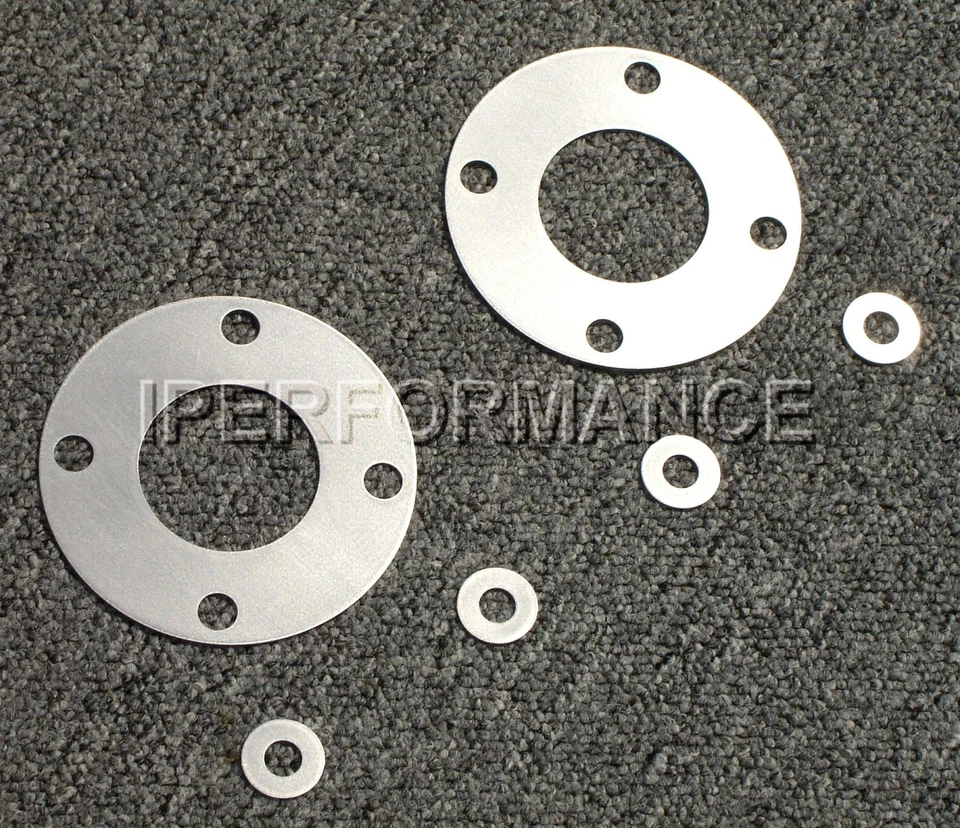 Juego de protector térmico de cojinete de rueda de titanio para Geo Storm, 1990-1993; delantero Foto 1 de 1