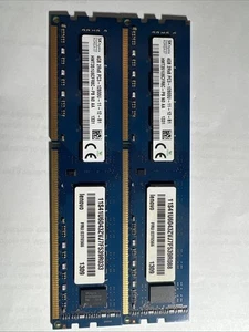 Hynix 4GB DDR3 1600MHz PC3-12800 Desktop RAM 2-Pack - Picture 1 of 2