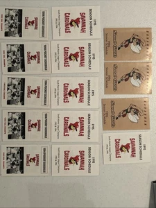 Savannah Cardinals 1994-95 Gnats 1996 Minor League Baseball Pocket Schedules 14 - Picture 1 of 5