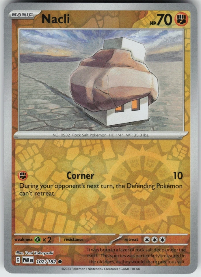 PO-01 Reverse Holo Nacli 102/182 SV04: Paradox Rift - Image 1 of 1