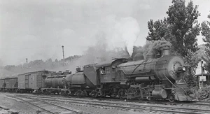 Vintage Black & White Steam Locomotive #69 Photo Harold K Vollrath 8x5 1910 - Picture 1 of 3