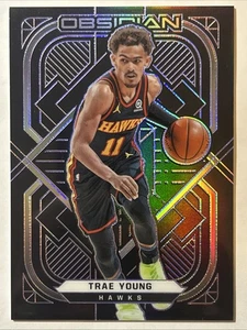 2020-21 Panini Obsidian Electric Etch Purple, Trae Young #ed 2/99, Card #135 - Picture 1 of 2