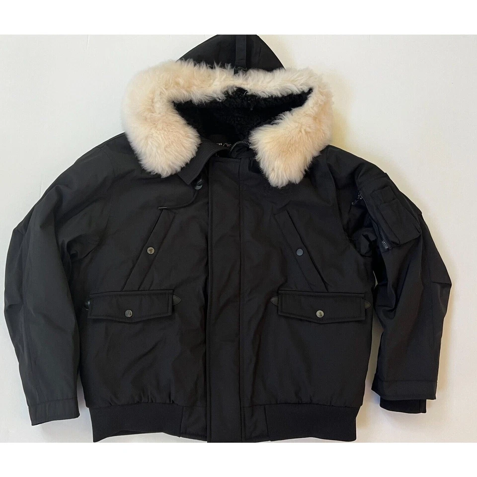 Coach Short Parka Puffer Jacket CE337 Winter Coat Fleece Lined Men's Size S