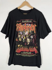 Slipknot Shirt Herren Gr. XL schwarz The Devil In I Band Tee Heavy Metal doppelseitig - Bild 1 von 3