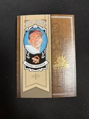 2005 Donruss Diamond Kings - Hof Heroes Brooks Robinson #HH-2 - Image 1 of 2