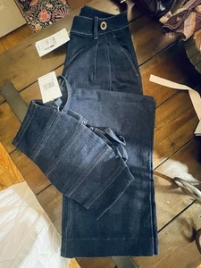 The Wildfang Denim Two Piece Set - Corset Top With Slacks - BNWT! - Picture 1 of 13
