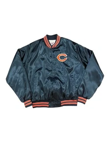 Vintage Mens Chicago Bears Locker Line Bomber Jacket Size Large - Picture 1 of 5