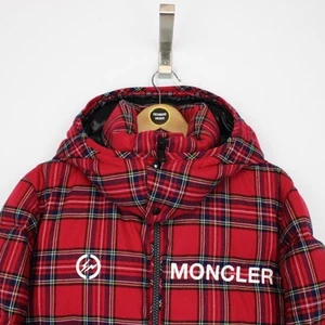 Chaqueta acolchada Moncler X Fragment Mayak tartán a cuadros - Imagen 1 de 8