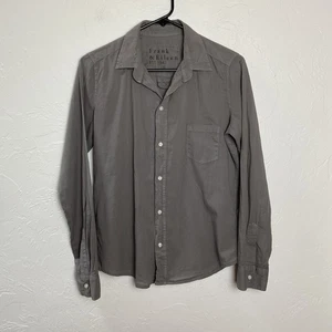 Frank & Eileen Barry Shirt Womens Small Gray 100% Cotton Long Sleeve Button Up - Picture 1 of 7